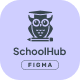 SchoolHub - School Management Dashboard Figma Template - ThemeForest Item for Sale
